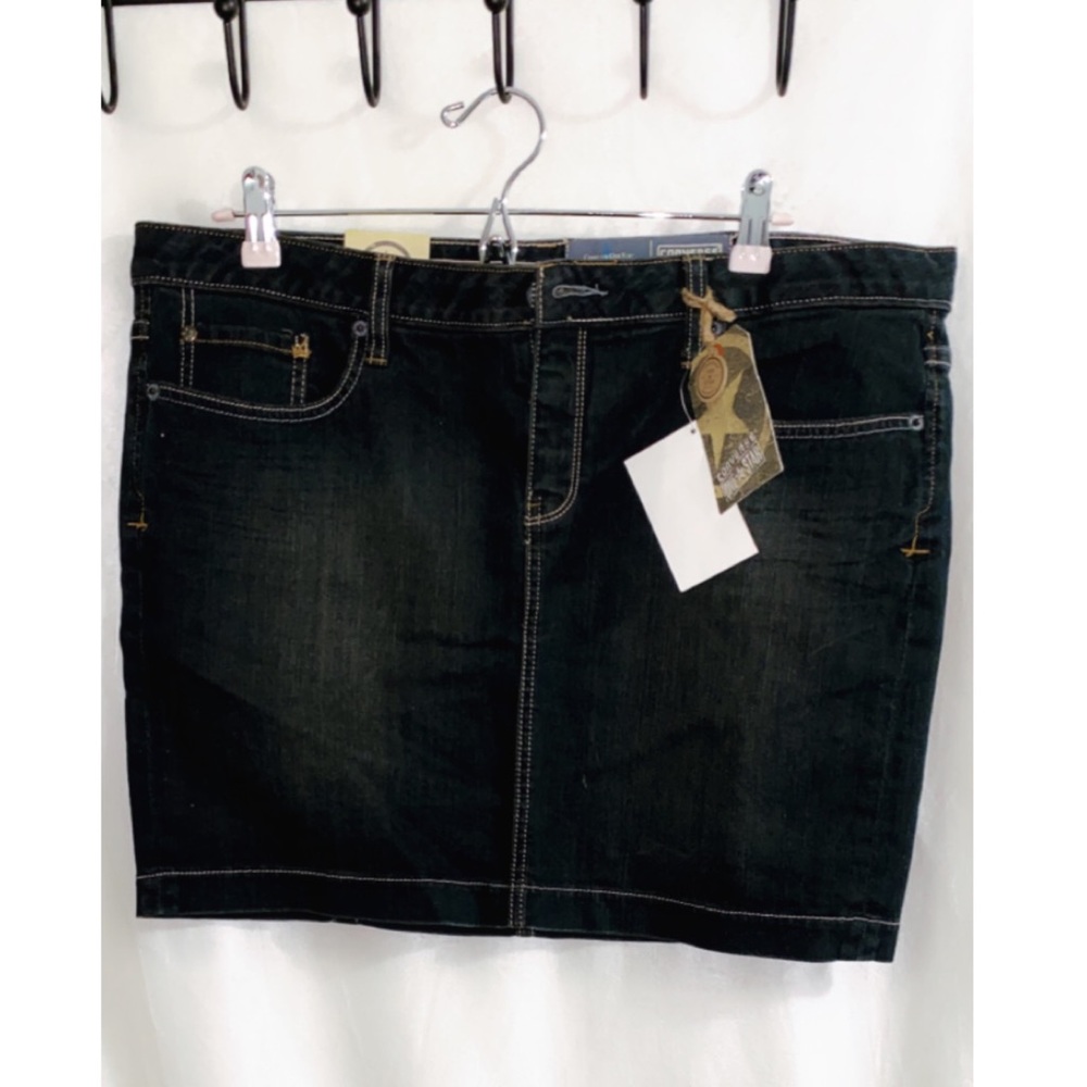 Converse jean skirt